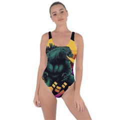 Godzilla Retrowave Bring Sexy Back Swimsuit