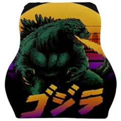 Godzilla Retrowave Car Seat Velour Cushion 