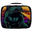 Godzilla Retrowave Full Print Lunch Bag View1