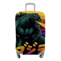 Godzilla Retrowave Luggage Cover (Small)