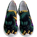 Godzilla Retrowave Women s Lightweight Slip Ons View1