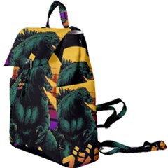 Godzilla Retrowave Buckle Everyday Backpack