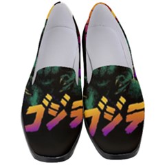 Godzilla Retrowave Women s Classic Loafer Heels