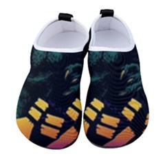 Godzilla Retrowave Kids  Sock-Style Water Shoes