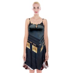 Tardis Bbc Doctor Who Dr Who Spaghetti Strap Velvet Dress