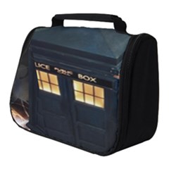 Tardis Bbc Doctor Who Dr Who Full Print Travel Pouch (small) by Cendanart