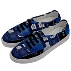 Tardis Doctor Who Space Blue Men s Classic Low Top Sneakers