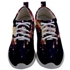 Tardis Regeneration Art Doctor Who Paint Purple Sci Fi Space Star Time Machine Mens Athletic Shoes