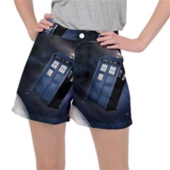 Tardis Doctor Who Planet Women s Ripstop Shorts by Cendanart