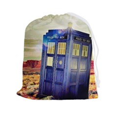 Tardis Wilderness Doctor Who Drawstring Pouch (2xl)