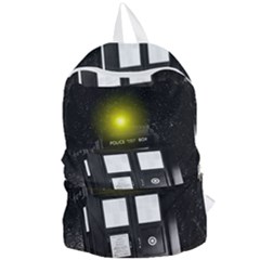 Doctor Who Space Tardis Foldable Lightweight Backpack by Cendanart