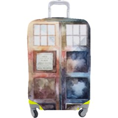 Tardis Doctor Who Luggage Cover (large)