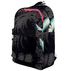 Godzilla Vintage Wave Classic Backpack by Cendanart