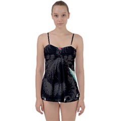 Godzilla Vintage Wave Babydoll Tankini Set