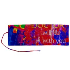 Doctor Who Dr Who Tardis Roll Up Canvas Pencil Holder (M)