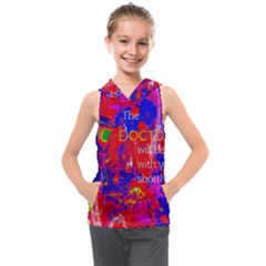 Doctor Who Dr Who Tardis Kids  Sleeveless Hoodie