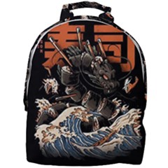 Sushi Dragon Japanese Mini Full Print Backpack