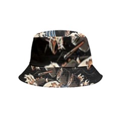 Sushi Dragon Japanese Inside Out Bucket Hat (kids) by Bedest