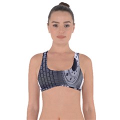 Tire Got No Strings Sports Bra by Ket1n9