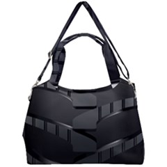 Tire Double Compartment Shoulder Bag by Ket1n9