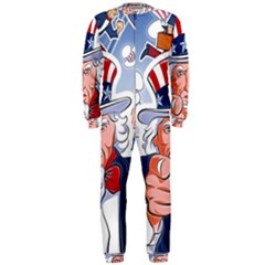 Independence Day United States Of America Onepiece Jumpsuit (men) by Ket1n9