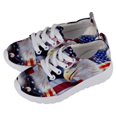 United States Of America Images Independence Day Kids  Lightweight Sports Shoes by Ket1n9