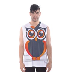 Owl Logo Men s Basketball Tank Top by Ket1n9