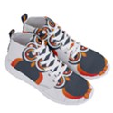 Owl Logo Men s Lightweight High Top Sneakers View3