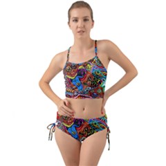 Art Color Dark Detail Monsters Psychedelic Mini Tank Bikini Set by Ket1n9