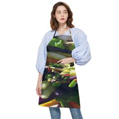 Bright Peppers Pocket Apron by Ket1n9