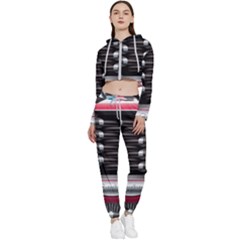 Car Engine Cropped Zip Up Lounge Set by Ket1n9