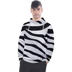 White Tiger Skin Men s Pullover Hoodie by Ket1n9