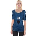 Funny Face Wide Neckline T-Shirt View1