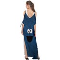 Funny Face Maxi Chiffon Cover Up Dress View2