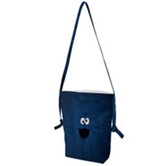 Funny Face Folding Shoulder Bag by Ket1n9