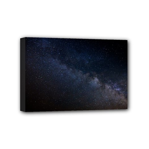 Cosmos Dark Hd Wallpaper Milky Way Mini Canvas 6  X 4  (stretched) by Ket1n9