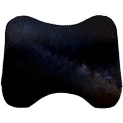Cosmos Dark Hd Wallpaper Milky Way Head Support Cushion by Ket1n9