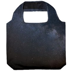 Cosmos Dark Hd Wallpaper Milky Way Foldable Grocery Recycle Bag by Ket1n9