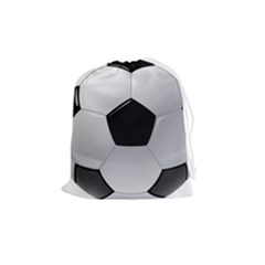 Soccer Ball Drawstring Pouch (medium) by Ket1n9