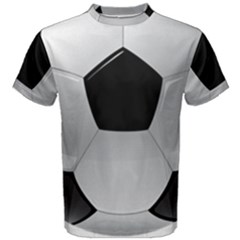 Soccer Ball Men s Cotton T-shirt by Ket1n9