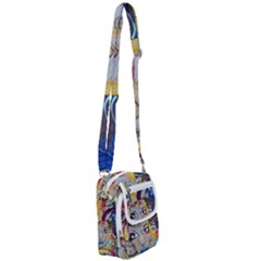 Graffiti Mural Street Art Painting Shoulder Strap Belt Bag by Ket1n9