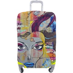 Graffiti Mural Street Art Painting Luggage Cover (large) by Ket1n9