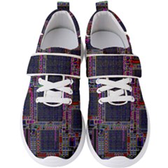 Cad Technology Circuit Board Layout Pattern Men s Velcro Strap Shoes by Ket1n9