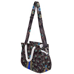 Peacock Rope Handles Shoulder Strap Bag by Ket1n9