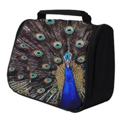 Peacock Full Print Travel Pouch (small) by Ket1n9