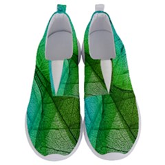 Sunlight Filtering Through Transparent Leaves Green Blue No Lace Lightweight Shoes by Ket1n9