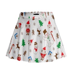 Christmas Mini Flare Skirt by saad11