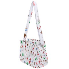 Christmas Rope Handles Shoulder Strap Bag by saad11