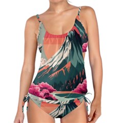 Mountain Landscape Sky Fuji Nature Tankini Set