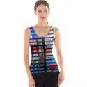 Vintage Cassette Music Old Record Retro Tape Women s Basic Tank Top View1